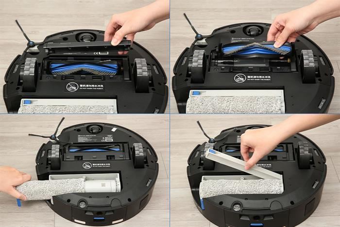 Robot hút bụi lau nhà Ecovacs X8 Pro Omni